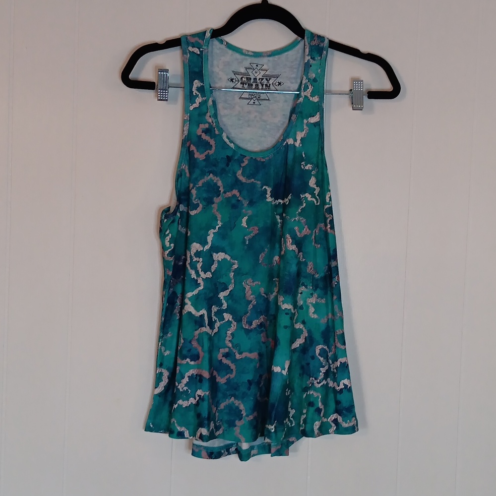 Crazy train tank top